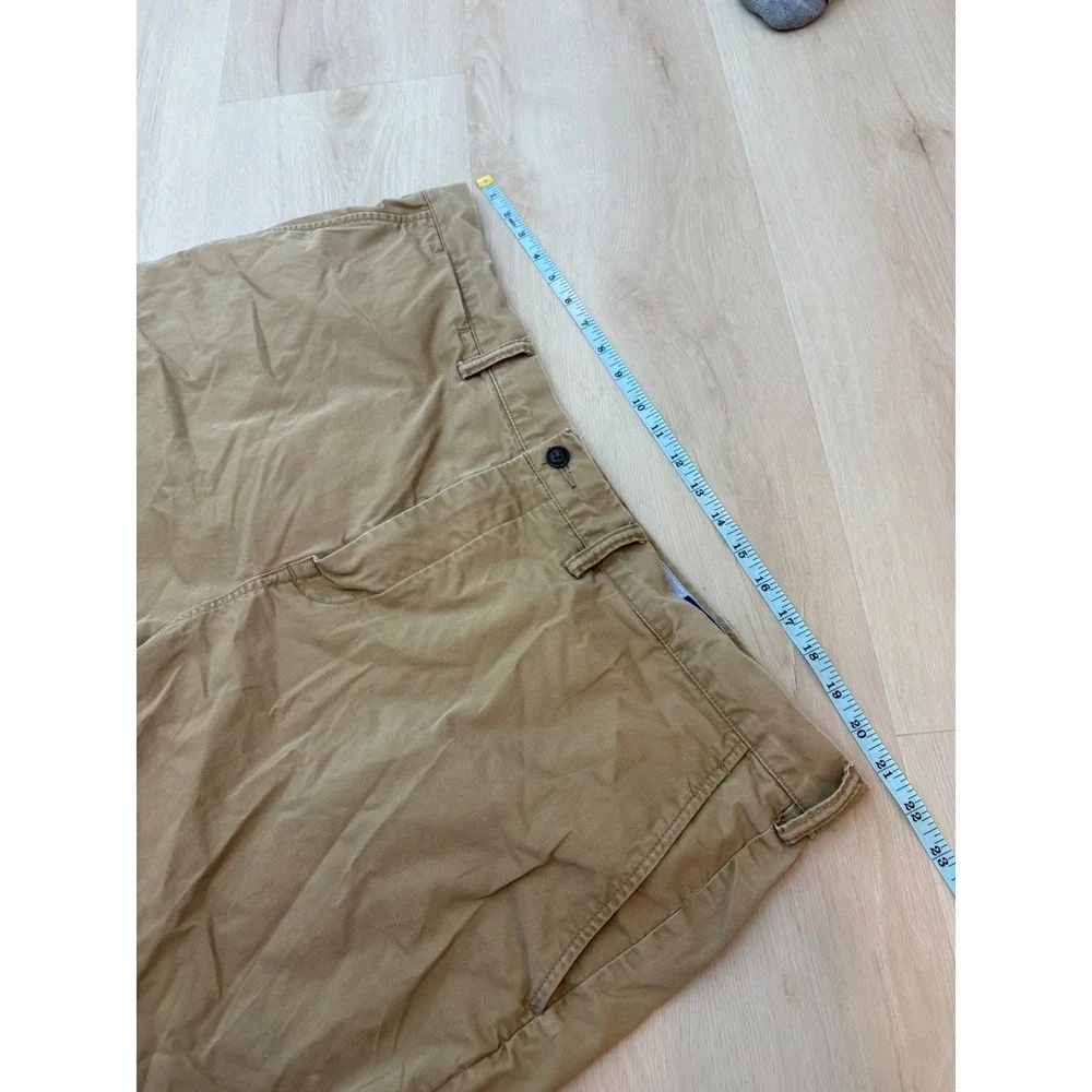 Polo Ralph Lauren Chino Shorts Mens 42 Tan Classic Fit 9 Inch Stretch Khaki Pony